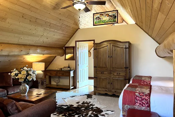 Authentic ranch accommodations