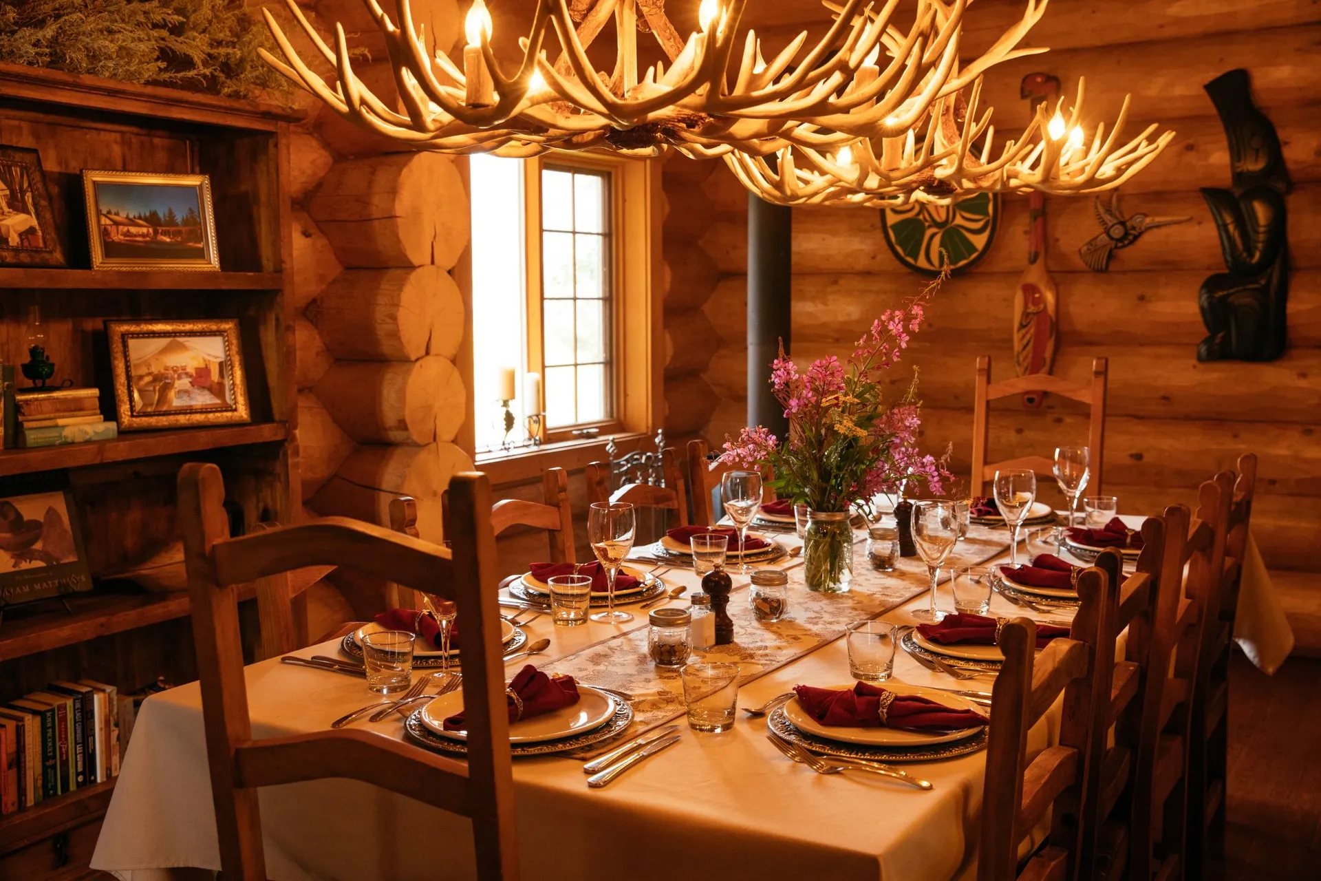 World-class service, fine holiday lodge accommodations & delicious cuisine presented in our ranch house fine dining room!