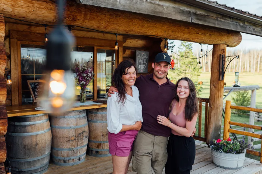 A Siwash Lake family portrait